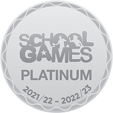 School Games Platinum Award 2021/22 2022/23